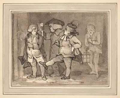 Путешествие доктора Джонсона и Джеймса Босвелла в Шотландию, пл. 14 by Самуэль Коллингс, 1784-1789 — digital art print…