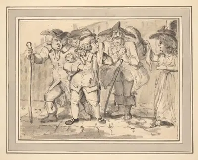Путешествие доктора Джонсона и Джеймса Босвелла в Шотландию Pl.16 by Самуэль Коллингс, 1784-1789 — digital art print download