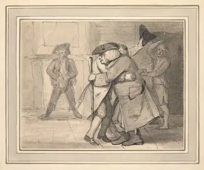 Путешествие доктора Джонсона и Джеймса Босвелла в Шотландию, пл. 21 by Самуэль Коллингс, 1784-1789 — digital art print…