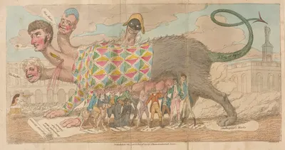 Монстр мело-драма by Самуэль де Вильд, 1807 — digital art print download