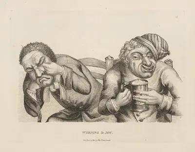 Плач и радость by Джон Коллиер, 1810 — digital art print download