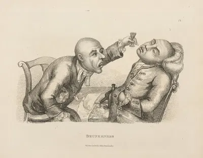 Пьянство by Джон Коллиер, 1810 — digital art print download