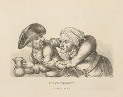 Зависть и Деформация by Джон Коллиер, 1810 — digital art print download