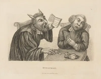 Лицемерие by Джон Коллиер, 1810 — digital art print download