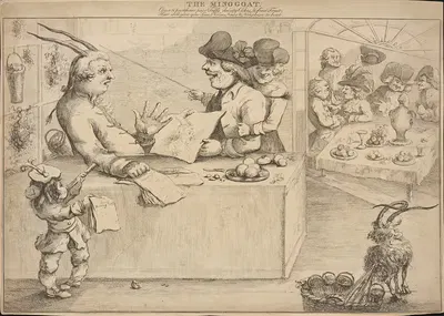Миникоза by Уильям Остин, 1780 — digital art print download