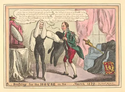 Подготовка к дому в — марте 1829 by Уильям Хит, 1829 — digital art print download