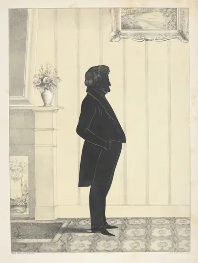 Самуэль Льюис Саутард by Уильям Генри Браун, 1844 — digital art print download
