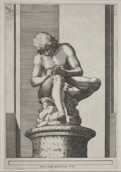 Спинарий by Диана Скультори, 1581 — digital art print download