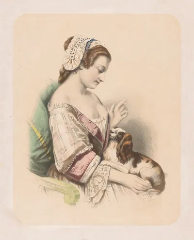 Будь красивым! by Эмиль Ласаль, 1855-1858 — digital art print download