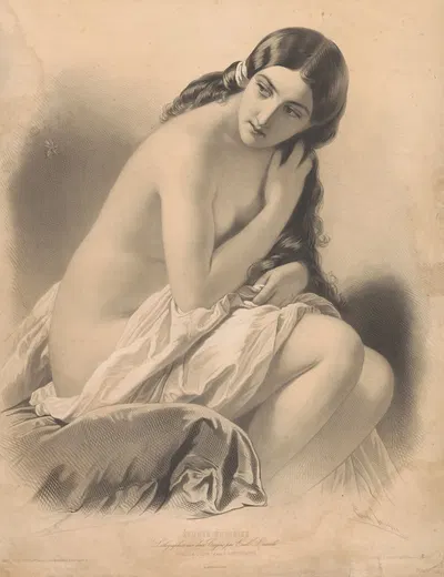 Оса by Эмиль Ласаль, 1847-1850 — digital art print download