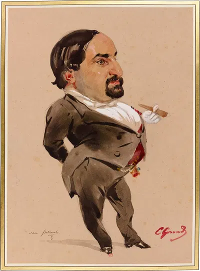 Achille Jubinal by Южен Жирар, 1810 – 1875 — digital art print download