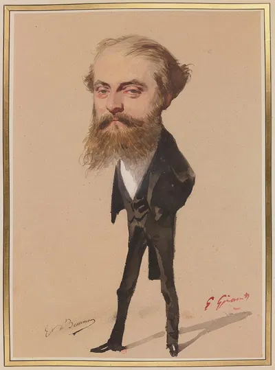 Эдвард де Бомон by Южен Жирар, 1821-1888 — digital art print download