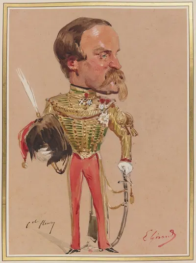 Эмиль-Феликс Флери (1815-1884) by Южен Жирар, 1815-1884 — digital art print download