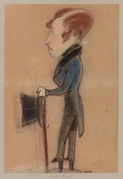 Эжен Сисери by Южен Жирар, 1813-1890 — digital art print download
