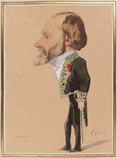 Эжен Гийом by Южен Жирар, 1822-1905 — digital art print download