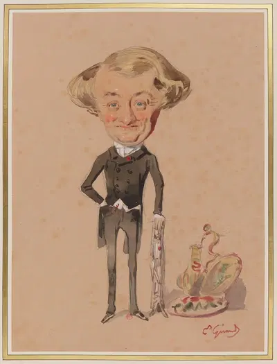 Леон де Лаборд by Южен Жирар, 1807-1869 — digital art print download