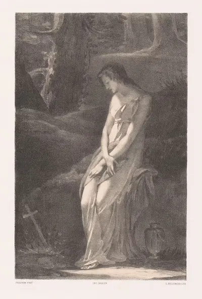 Боль by Жорж Беланже — digital art print download