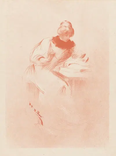 Бухгалтерия by Анри-Патрис Дильон, 1884 - 1892 — digital art print download