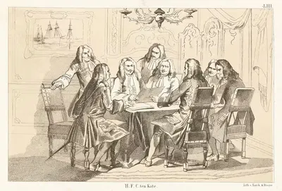 Мир в Неймегене, 1678 by Герман Фредерик Карел Тен Кейт — digital art print download