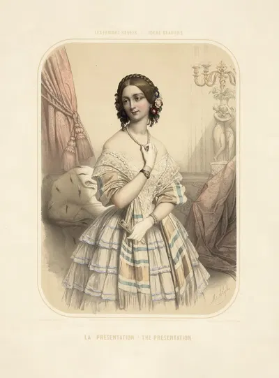 Презентация by Мари-Александр Алоф, 1851 — digital art print download