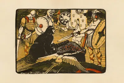 Гинемер среди героев (Жорж Гинемер среди героев) by Морис Бюссе, 1920 — digital art print download