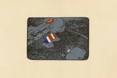 Переправа через линии (Попавший в прицел) by Морис Бюссе, 1920 — digital art print download