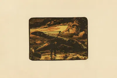 Поломка в болотах. Исер by Морис Бюссе, 1920 — digital art print download