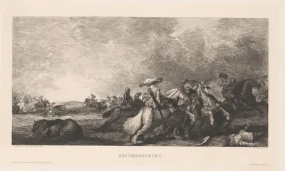Reitergefecht by Peter von Halm — digital art print download