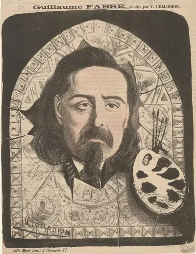 Guillaume Fabre by Victor Collodion, 1867 — digital art print download