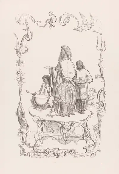 Восточный продавец кофе by Виллемус Петрюс ван Гелдорп, 1872 — digital art print download