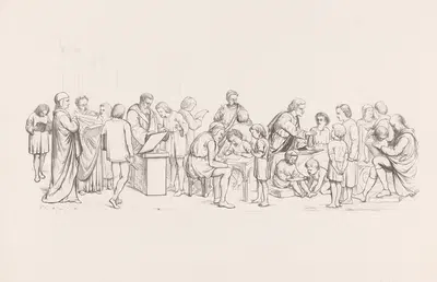 Искусство письма by Виллемус Петрюс ван Гелдорп, 1872 — digital art print download