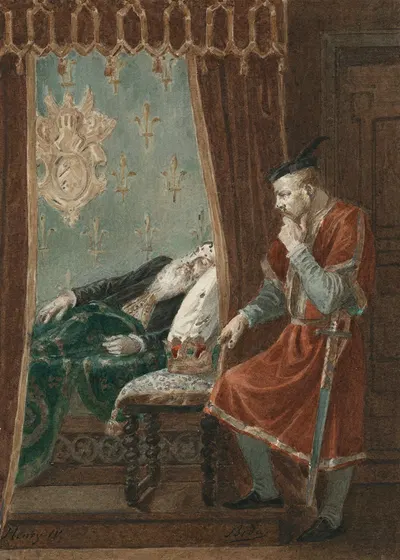 Henry IV by Alexandre Bida, 1893 — digital art print download