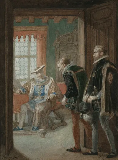 Henry VIII by Alexandre Bida, 1893 — digital art print download