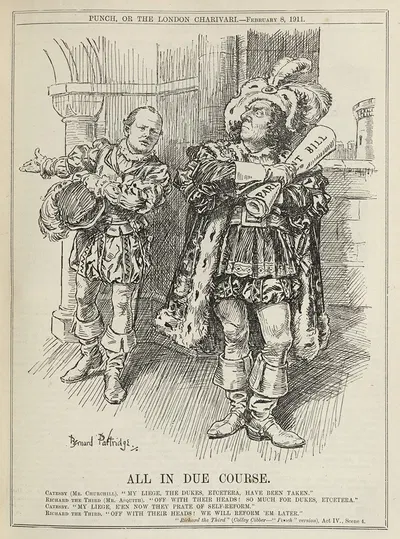 Все будет в свое время by Бернард Партридж, 1911 — digital art print download