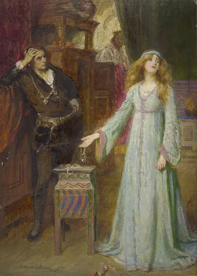 Гамлет, III, 1 by Шарль Бюхель, 1901-1920 — digital art print download