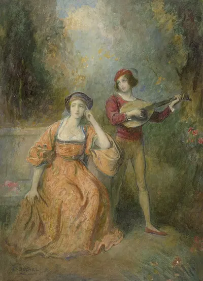 Мера за меру, IV, I by Шарль Бюхель, 1901-1920 — digital art print download