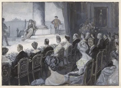 [Merchant of Venice, a special performance for King George of Greece at Windsor, November 15, 1903 by Douglas MacPherson,…