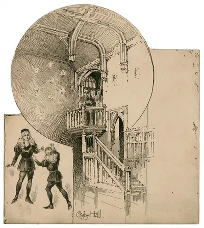 Кросби Холл [из короля Ричарда III] by Херберт Рейлтон, 1889 — digital art print download