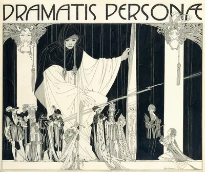 Hamlet Pl.02 by John Austen, 1900-1922 — digital art print download
