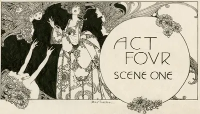 Hamlet Pl.07 by John Austen, 1900-1922 — digital art print download