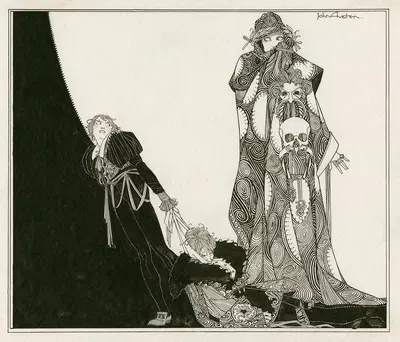 Hamlet Pl.15 by John Austen, 1900-1922 — digital art print download