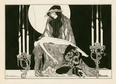 Hamlet Pl.19 by John Austen, 1900-1922 — digital art print download