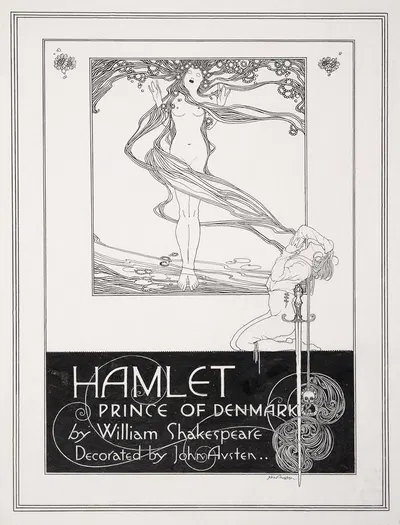 Hamlet Pl.20 by John Austen, 1900-1922 — digital art print download