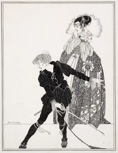 Hamlet Pl.30 by John Austen, 1900-1922 — digital art print download