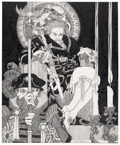 Hamlet Pl.32 by John Austen, 1900-1922 — digital art print download