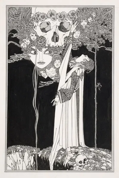 Hamlet Pl.34 by John Austen, 1900-1922 — digital art print download