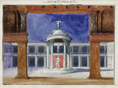 Пьеса Шекспира Зимняя сказка, Акт 5 сцена 3 by Джон К. Чэпмен и Ко., 1856 — digital art print download
