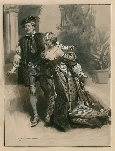 Much ado about nothing, II, 5 by Max Cowper, 1905 — digital art print download