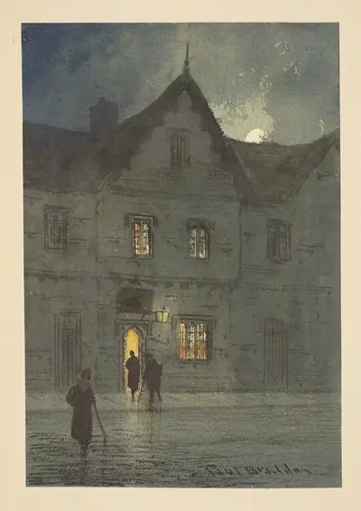 Haunts of Sarah Siddons Pl.2 by Paul Braddon — digital art print download