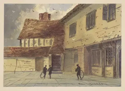 Haunts of Shakespeare Pl.14 by Paul Braddon — digital art print download